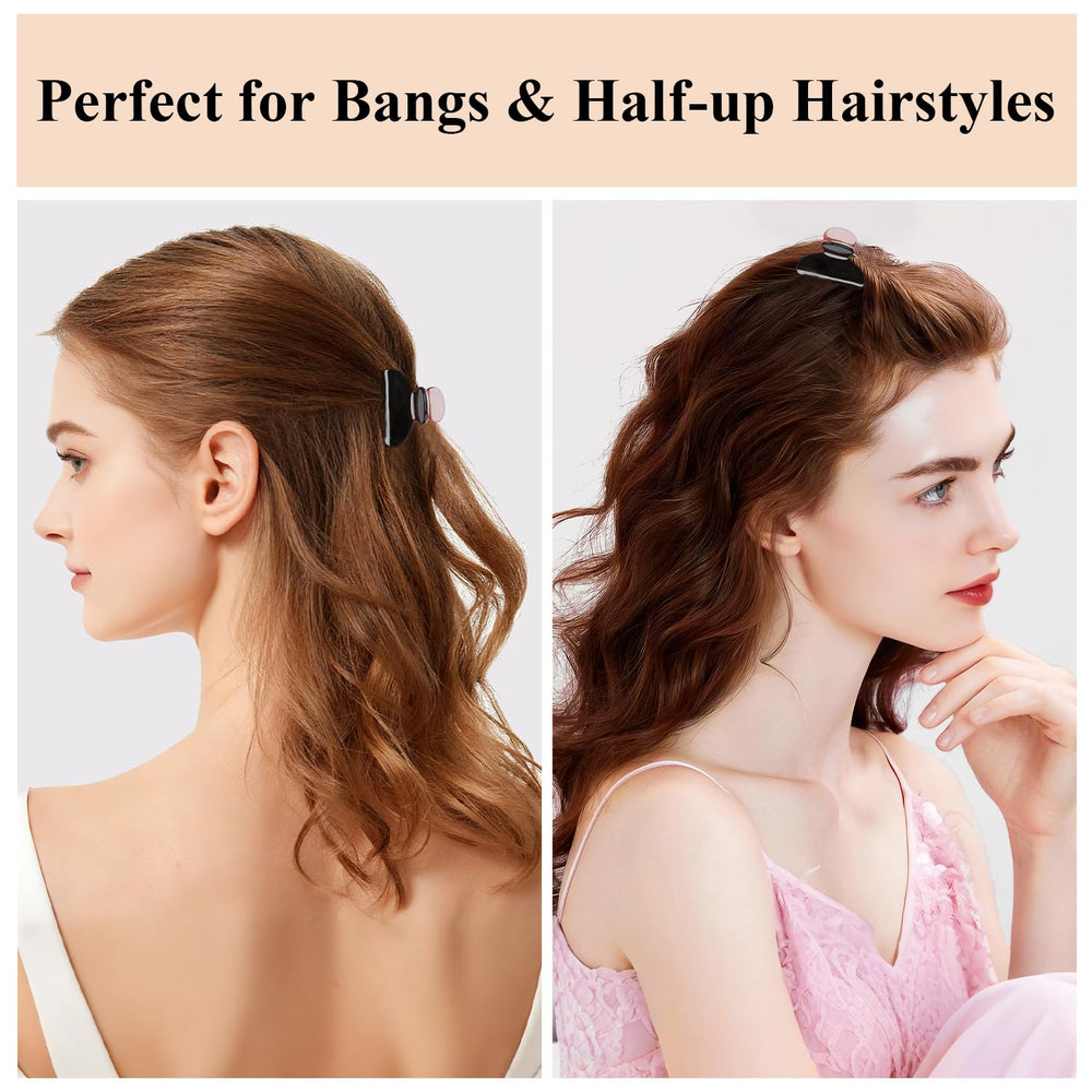 MAORULU clip in half-up hairstyle adding subtle polished detail