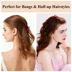MAORULU clip securing bangs in place for tidy, casual styling