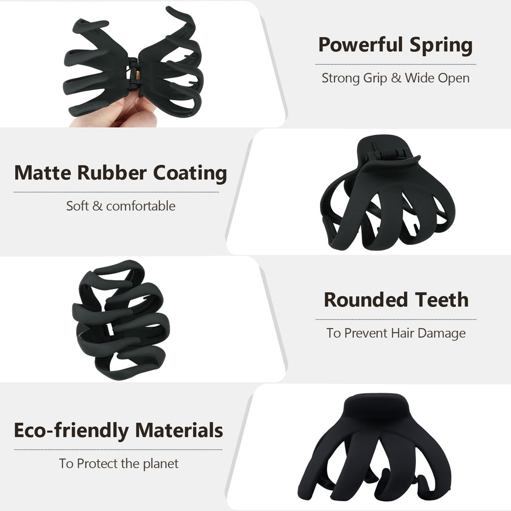 MAORULU clip in hair creating a high bun for comfortable all-day wear