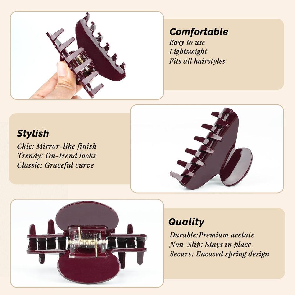 MAORULU clip inside handbag, convenient and ready for quick touch-ups