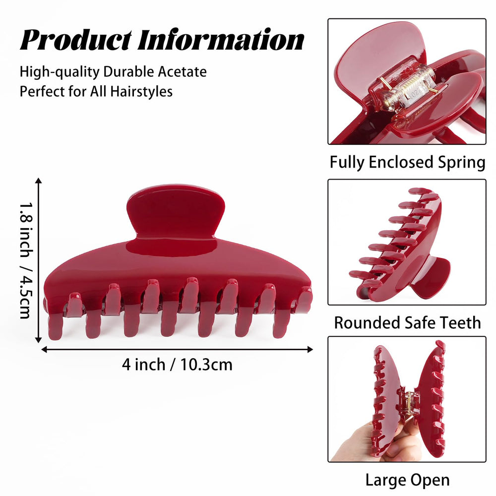 MAORULU side view showing spring and jaw detail for strong, non-slip grip benefit