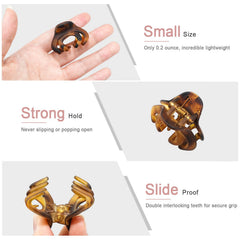 MAORULU clip beside a coin for scale, demonstrates compact travel-friendly size