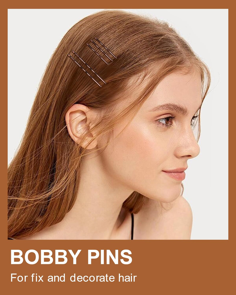 MAORULU U-pins securing a bun for long-lasting updo support