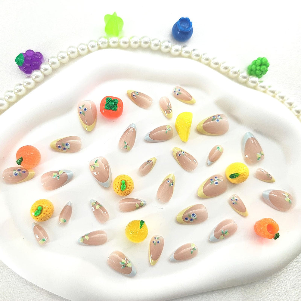 MAOTTIE adhesive stickers, mini file and wooden stick displayed for easy at-home application