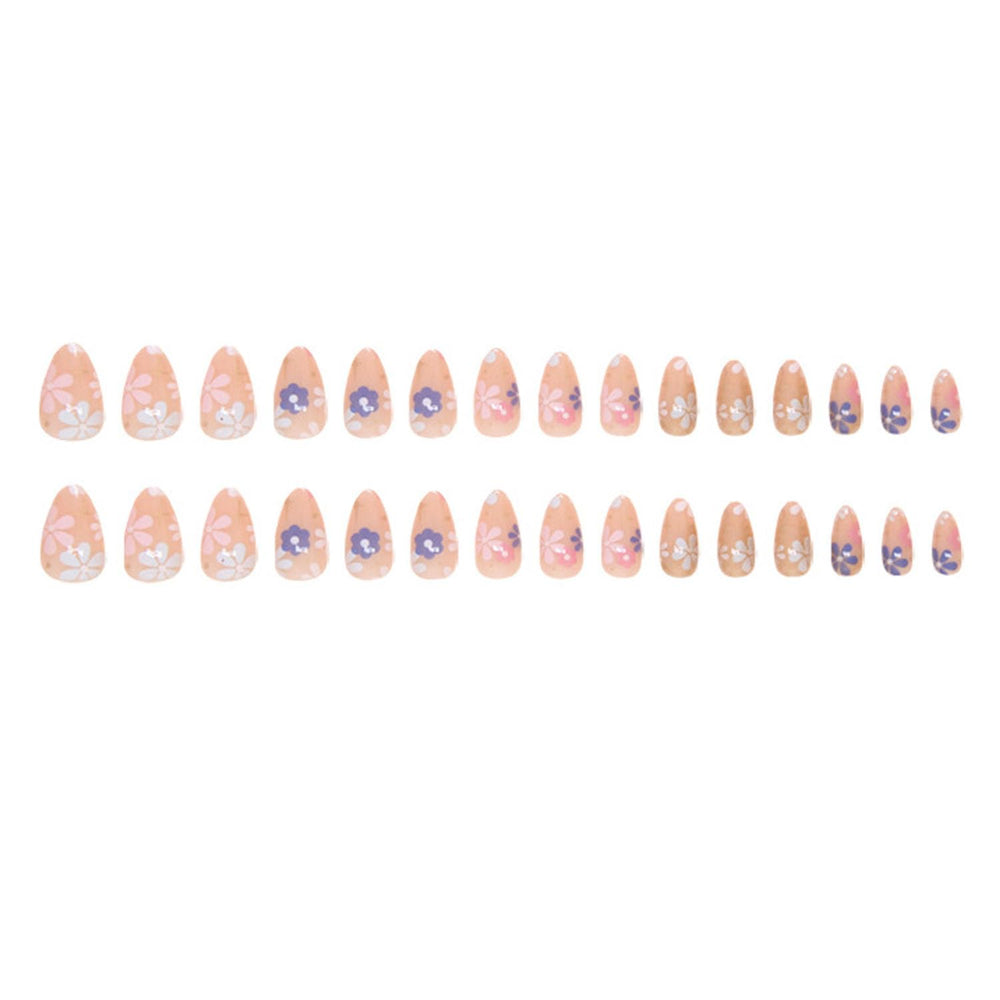 MAOTTIE nails held in hand to show scale, easy-to-wear short length benefit