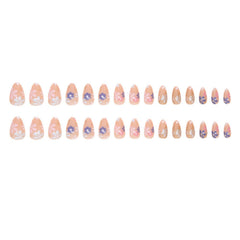 MAOTTIE nails held in hand to show scale, easy-to-wear short length benefit