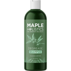 Maple Holistics bottle on bathroom shelf showing lifestyle freshness benefit