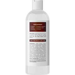 Maple Holistics applied in shower demonstrating smooth detangling benefit