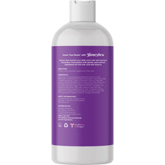 Maple Holistics bottle held in hand to show child-friendly size and scale