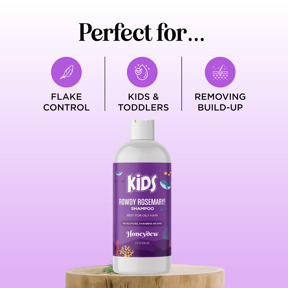 Maple Holistics shampoo texture pouring to show gentle, moisturizing lather