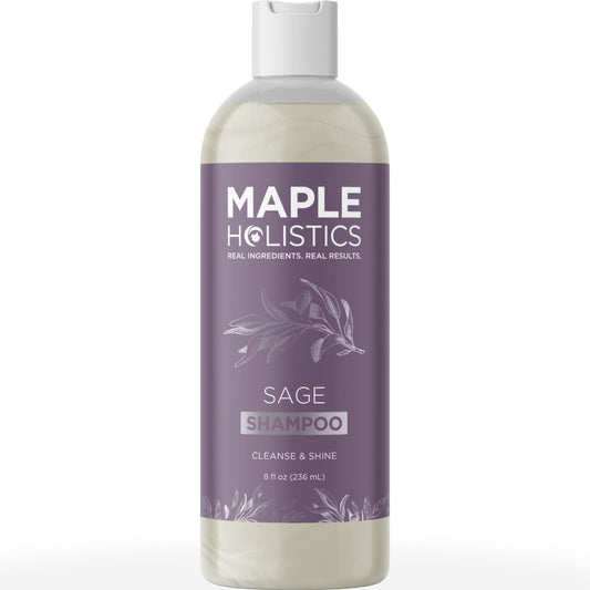 Maple Holistics front bottle showing product clarity and brand