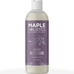 Maple Holistics front bottle showing product clarity and brand