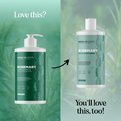 Maple Holistics shampoo in shower illustrating daily use convenience