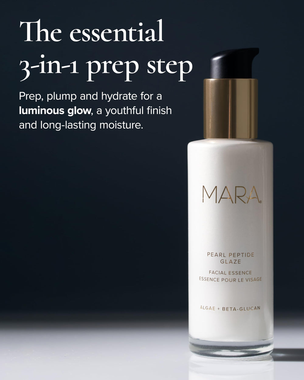MARA close-up pump and cap detail highlighting easy dispensing