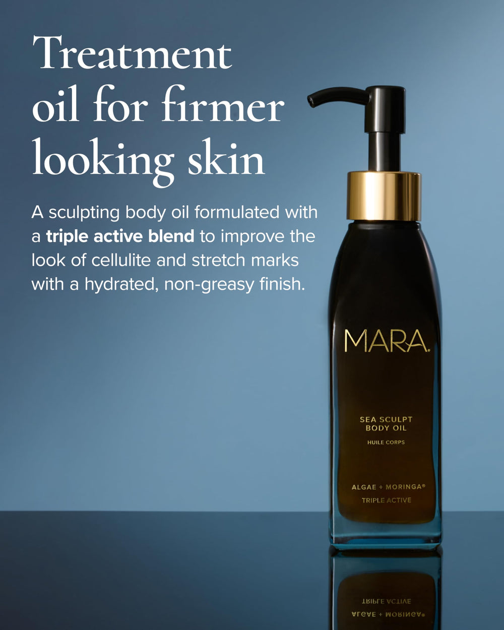MARA pump detail focused on easy dispensing and controlled use
