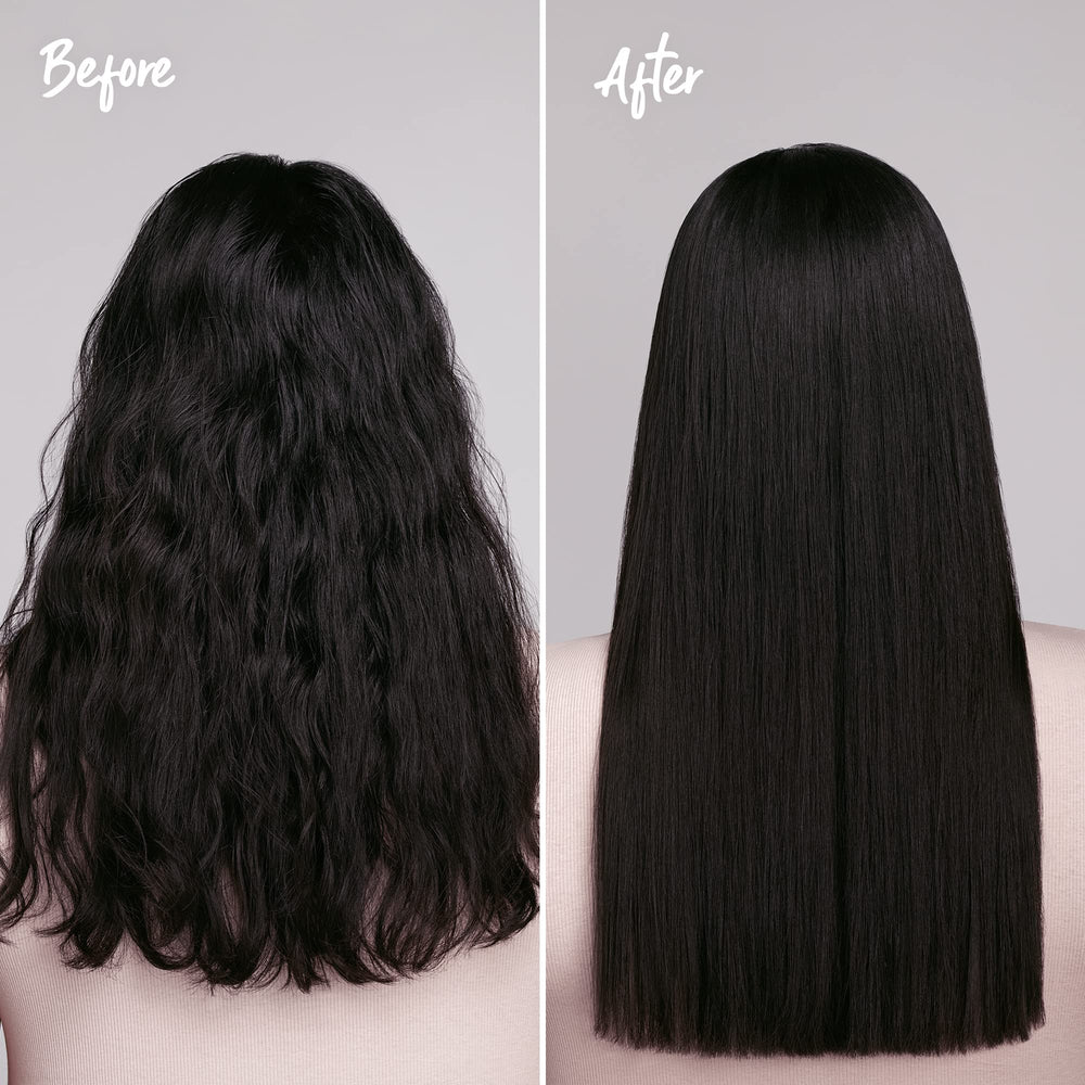 Marc Anthony before and after lengths showing reduced breakage