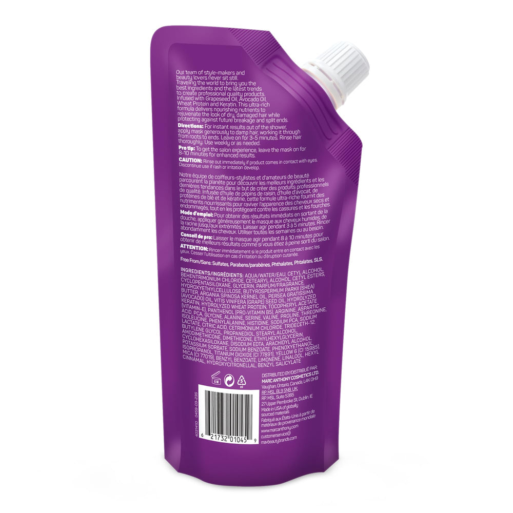 Marc Anthony open jar cream texture illustrating rich moisture and spreadability