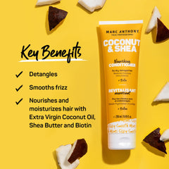 Marc Anthony label close-up highlighting ingredients and clarity