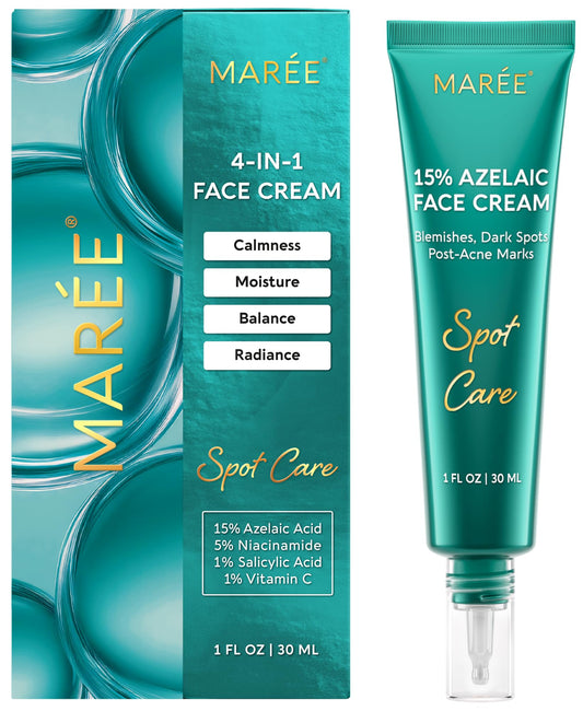 MAREE jar front view showing product and clear packaging benefit