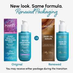 MAREE dispensing drop detail on fingertips demonstrating controlled application and lightweight feel