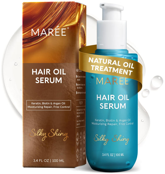 MAREE front packaging showing sleek bottle and product name for easy identification and storage