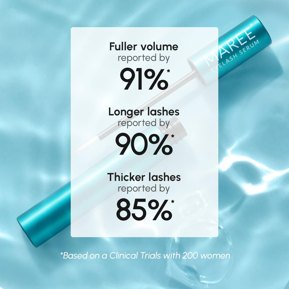 MAREE ingredients close-up with oil and hyaluronic visuals, nourishing benefit