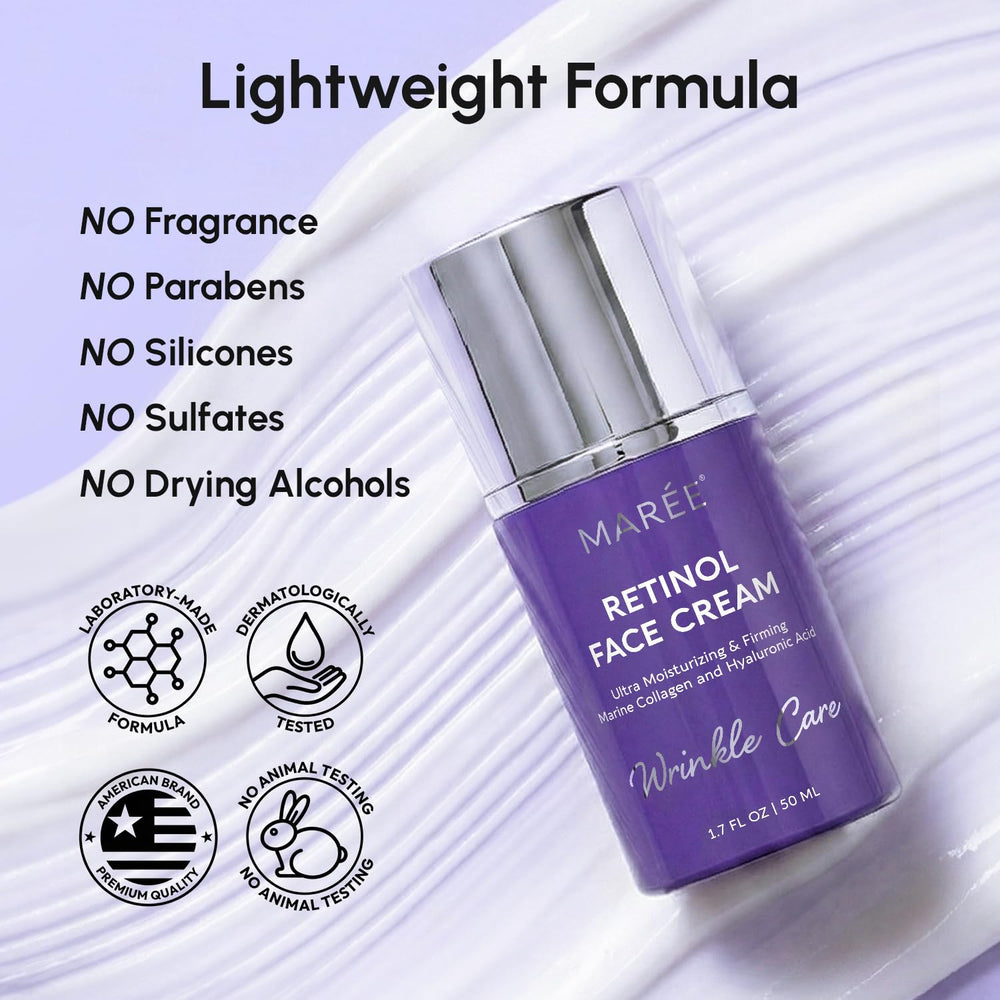 MAREE on bathroom counter in lifestyle scene for daily skincare routine