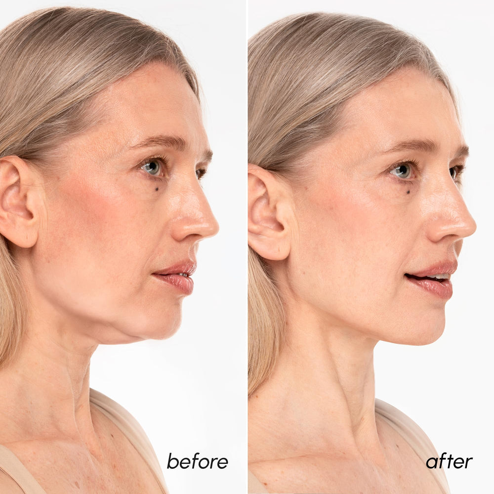 MAREE neck panel covering lower neck to hydrate and firm