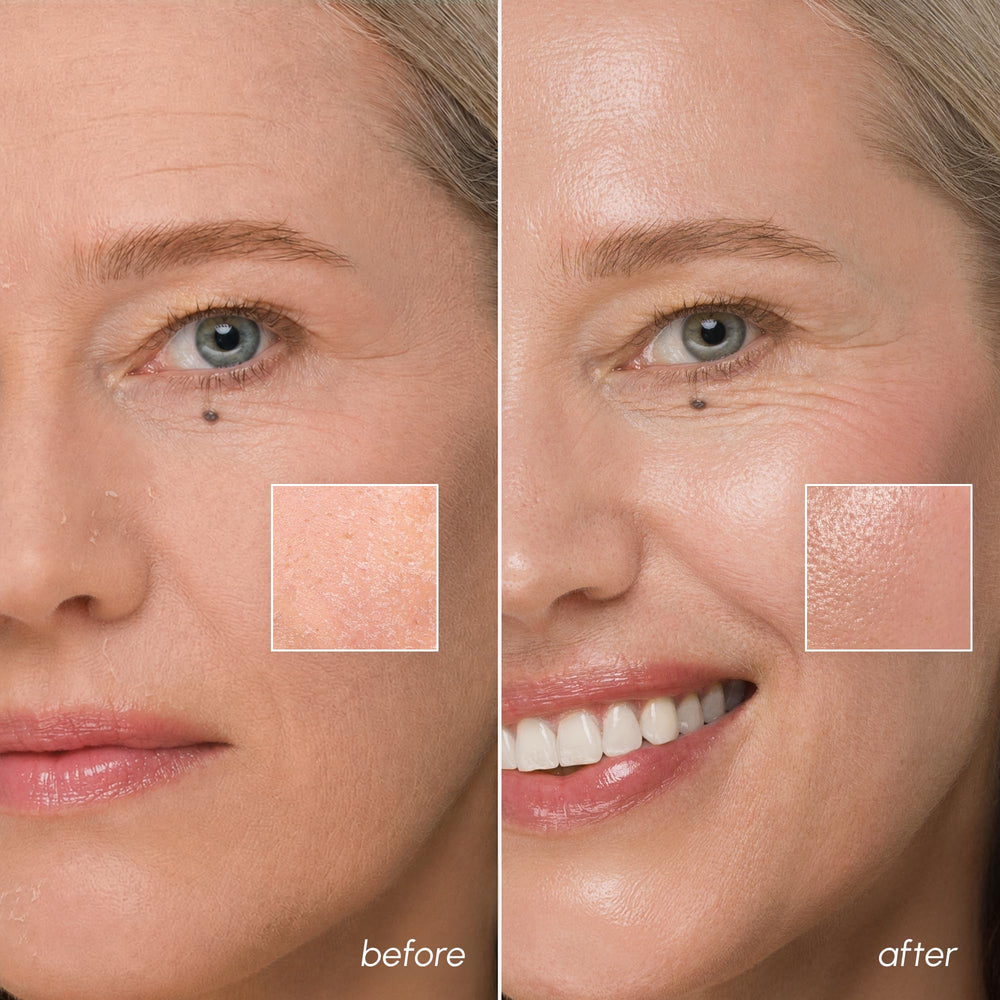 MAREE person applying sheet mask demonstrating fit and immediate comfort