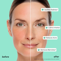 MAREE label close-up showing ingredient highlights and calm benefit