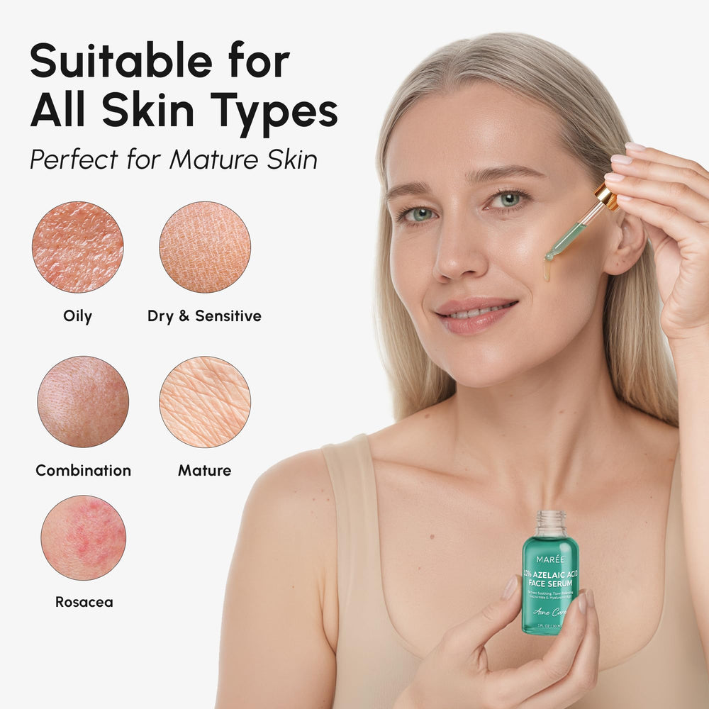 MAREE next to common objects showing product size and portability
