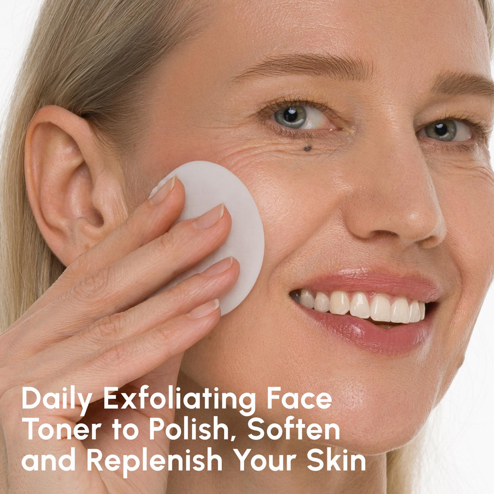 MAREE toner label close-up highlighting glycolic acid ingredient