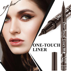 MARIA AYORA dark brown swatches on arm showing rich color payoff benefit