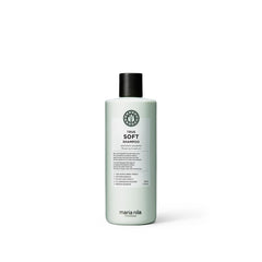 Maria Nila True Soft front bottle showing clean design and hydration benefits