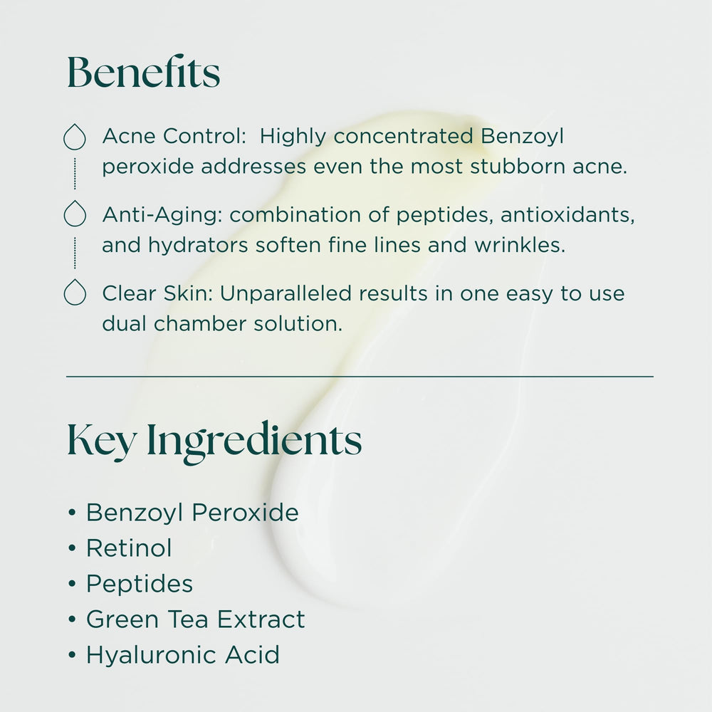 Marini SkinSolutions close-up cream texture showing lightweight absorbency