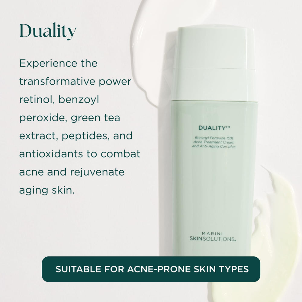 Marini SkinSolutions dual-chamber delivery detail highlighting stability