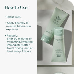 Marini SkinSolutions 2 oz tube beside common items to show true size