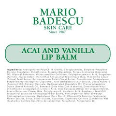 Mario Badescu acai and vanilla in a purse lifestyle shot for on-the-go lip care