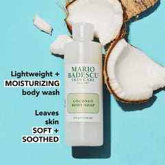 Mario Badescu lather on hand demonstrating silky foam and gentle cleanse