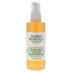 Mario Badescu front packaging shows bottle and label for easy identification and trust