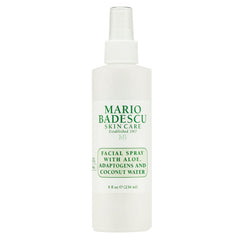 Mario Badescu front bottle showing aloe and coconut for hydration