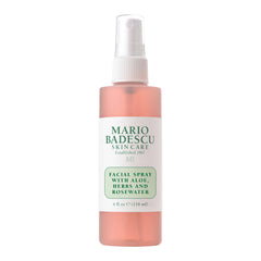 Mario Badescu front bottle showing size and branding for quick identification and convenience