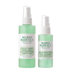 Mario Badescu front packaging combo showing product sizes and convenience