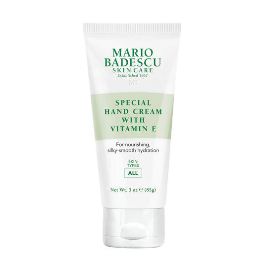 Mario Badescu front tube showing label and travel-friendly size, promotes easy hydration