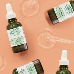 Mario Badescu with cucumber and ginseng ingredients conveying natural extracts and soothing benefit