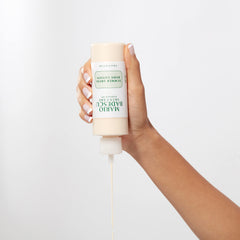 Mario Badescu ingredients beeswax and peanut oil emphasizing moisturizing benefits