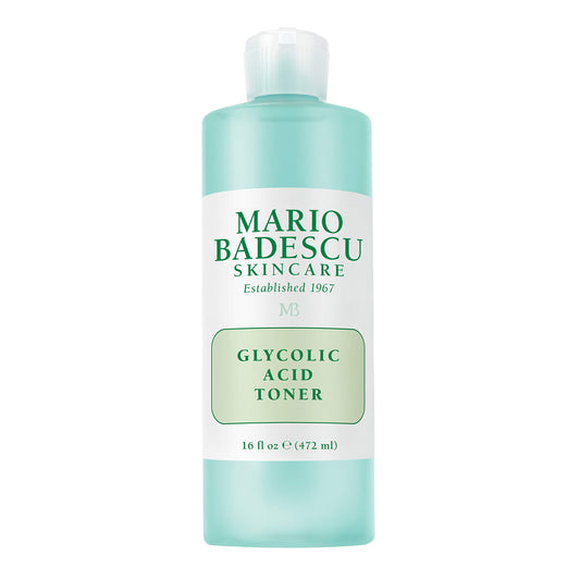 Mario Badescu front bottle view shows product clarity and easy application benefit