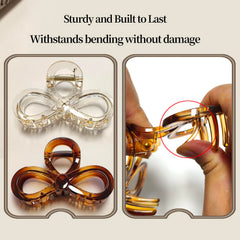 Markuii clip teeth and curvature detail demonstrating secure grip without hair damage