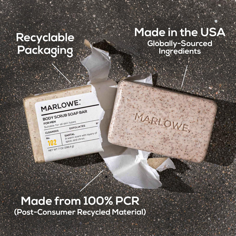 MARLOWE. bathroom shelf with bar and lotion showing coordinated grooming benefit