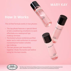 Mary Kay bottle held in hand showing travel-friendly 3.75 fl oz size